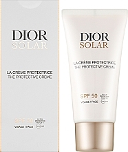 Солнцезащитный крем для лица - Dior Solar The Protective Creme SPF50 — фото N2