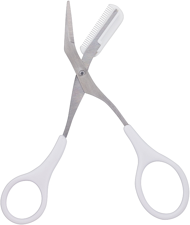 Ножиці для брів - Essence Eyebrow Scissors & Comb — фото N2