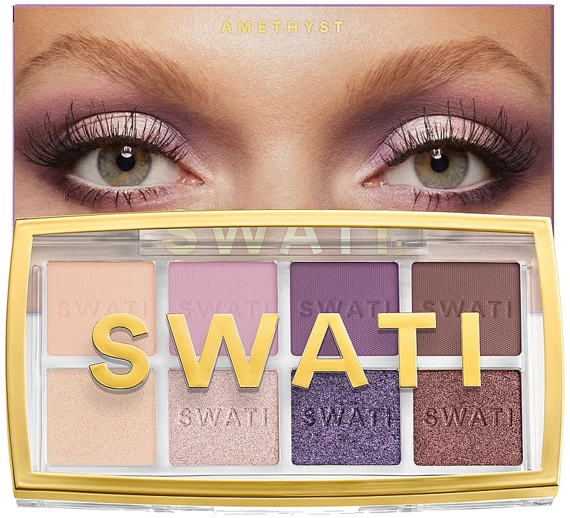 Палетка теней для век - Swati Eyeshadow Palette Amethyst — фото N1