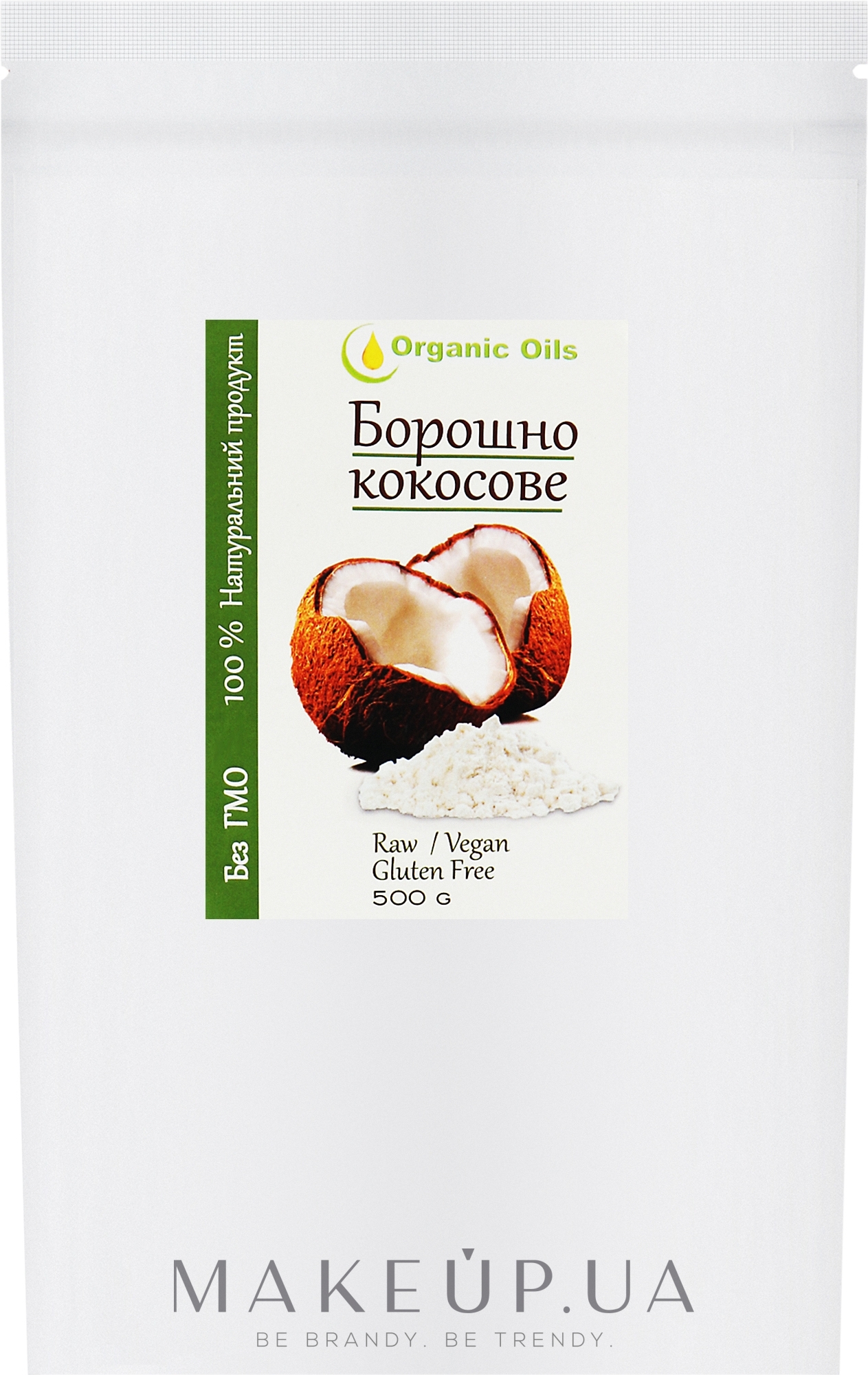 Мука кокосовая - Organic Oils — фото 500g