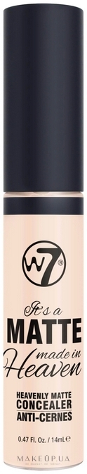 Матовий консилер для обличчя - W7 Cosmetics Matte Made in Heaven Concealer — фото Fair Cool