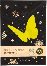 Парфумерія, косметика Маска для обличчя від зморшок - Missha Butterfly Nightglow Mask