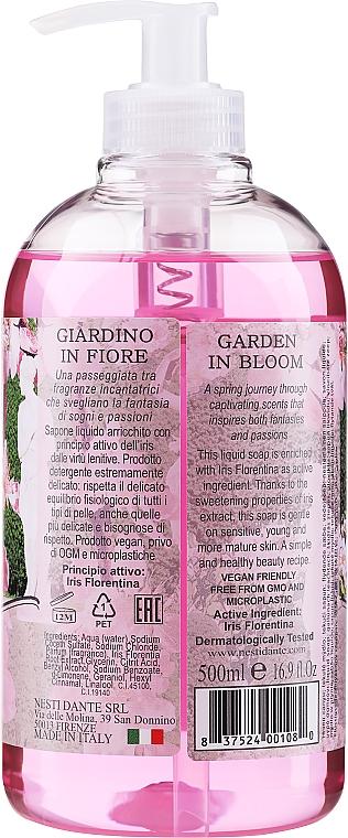 Гель для душу "Квітучий сад" - Nesti Dante Emozioni a Toscana Garden In Bloom — фото N4