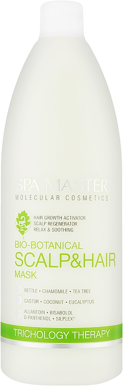 Маска для кожи головы и волос - Spa Master Bio-Botanical Scalp&Hair Mask — фото N2