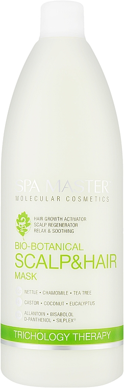 Маска для шкіри голови й волосся - Spa Master Bio-Botanical Scalp&Hair Mask — фото N2