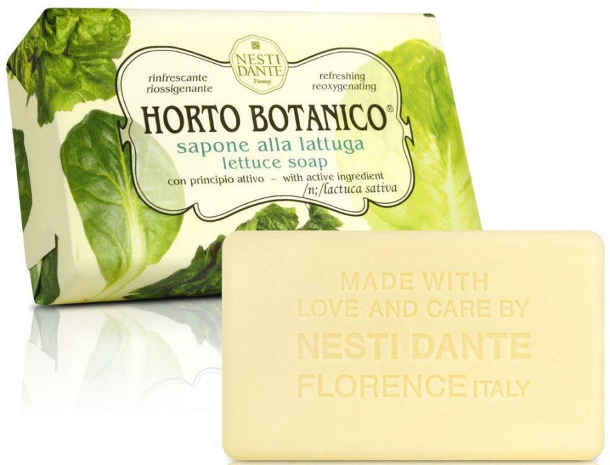 Мыло "Латук" - Nesti Dante Horto Botanico Lettuce Soap — фото N1