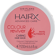 Ухаживающая маска для окрашенных волос - Oriflame HairX Colour Reviver Hair Mask — фото N1