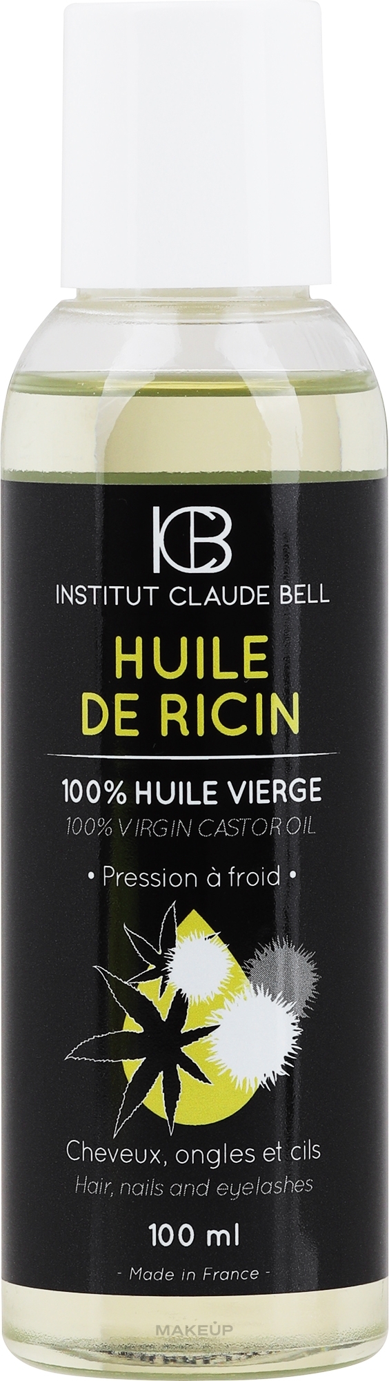 Рицинова олія - Institut Claude Bell Virgin Castor Oil — фото 100ml