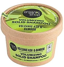 Духи, Парфюмерия, косметика Твердый шампунь для волос "Volcanic Ash & Bamboo" - Organic Shop Solid Shampoo