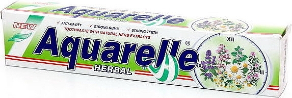 Зубна паста - Sts Cosmetics Aquarelle Bakinf Herbal — фото N1