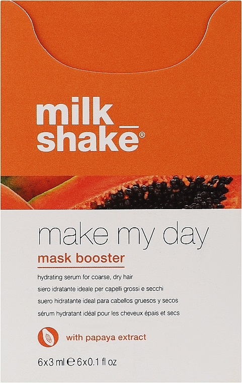 Бустер для маски для волос "Папайя" - Milk_Shake Make My Day Mask Booster Papaya — фото N1