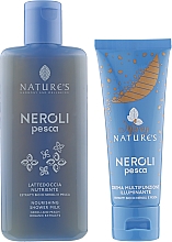 Духи, Парфюмерия, косметика Набор - Nature's Neroli Pesca (h/foot/cr/75ml + sh/milk/200ml)