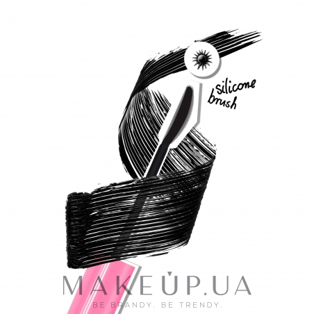 Туш для вій - Lovely Pump Up UV Shine Mascara — фото Black