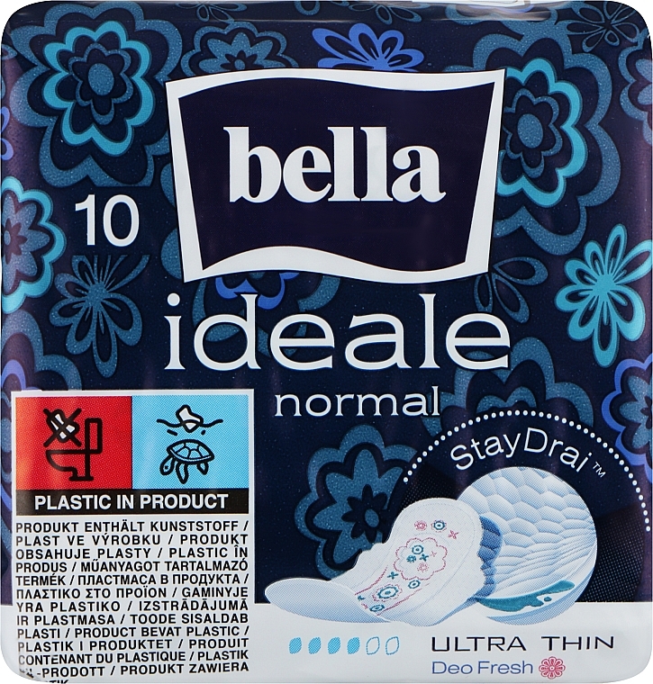 Прокладки Ideale Ultra Normal, 10 шт - Bella