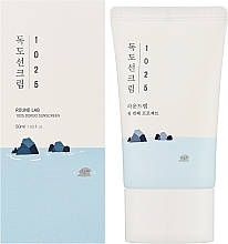 Сонцезахисний крем із морською водою - Round Lab 1025 Dokdo Sunscreen SPF 50+ PA++++ — фото N2