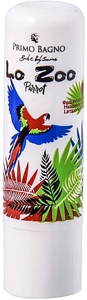 Бальзам для губ "Parrot Raspberryy" - Primo Bagno Lo Zoo Lip Balm — фото N1