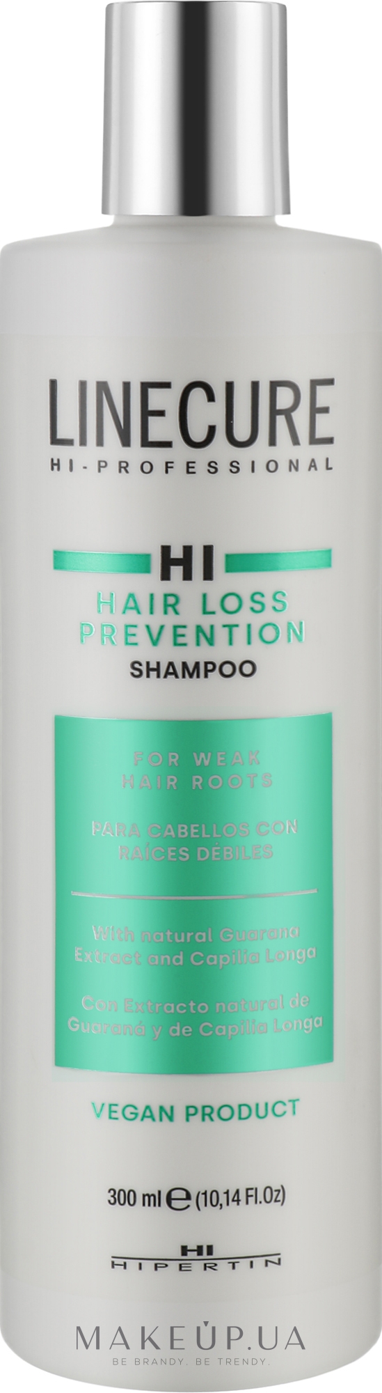 Шампунь проти випадання волосся - Hipertin Linecure Vegan Loss Prevention Shampoo — фото 300ml