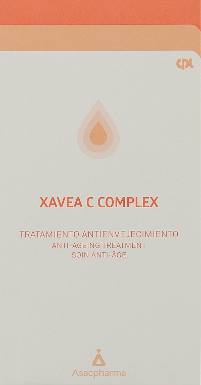 Набір - Atache Xavea C Complex Anti-Aging Treatment Serum + Fluid (ser/15ml + fluid/30ml) — фото N1
