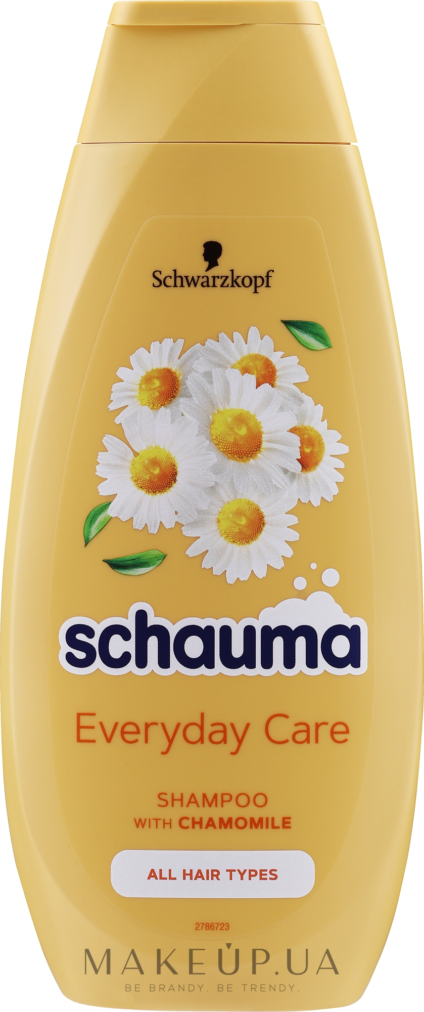Шампунь для усіх типів волосся з екстрактом ромашки - Schauma Every Day Shampoo With Chamomile-Extract — фото 400ml