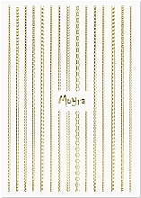 Смужки для дизайну нігтів - Moyra Nail Art Strips-Chain — фото N1