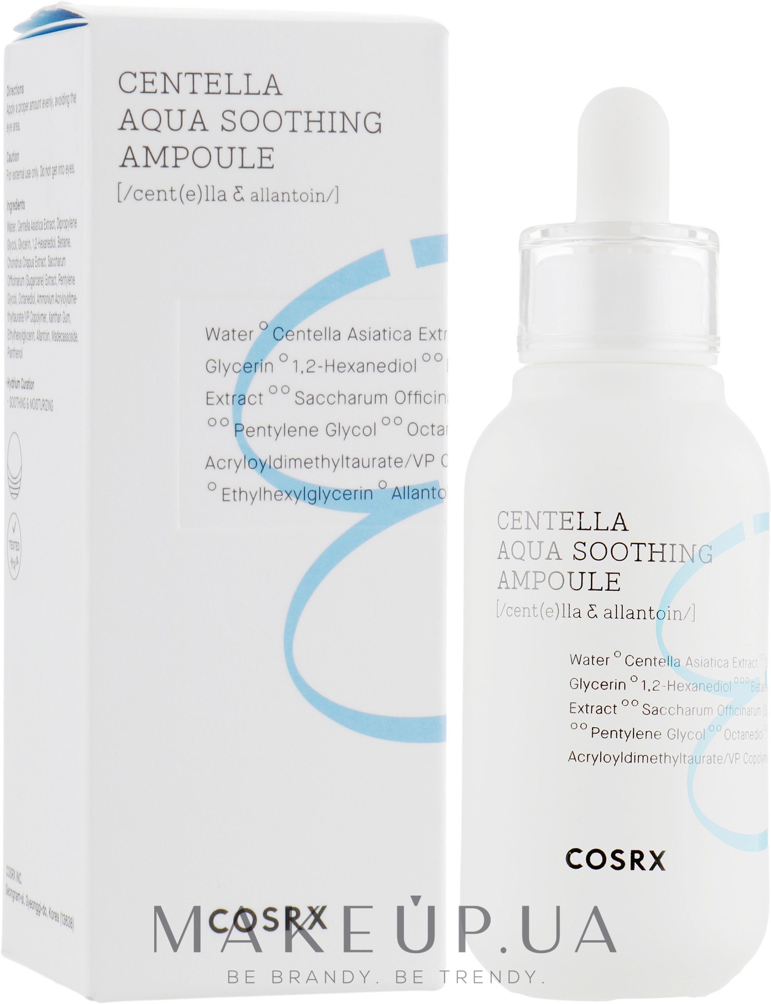 Успокаивающая ампула для лица - Cosrx Centella Aqua Soothing Ampoule — фото 40ml