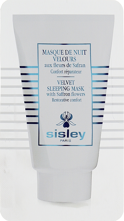 Нічна маска з шафраном - Sisley Velvet Sleeping Mask with Saffron Flower (пробник) — фото N1