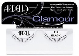 Накладные ресницы 112 Black - Ardell Glamour Eyelashes — фото N3