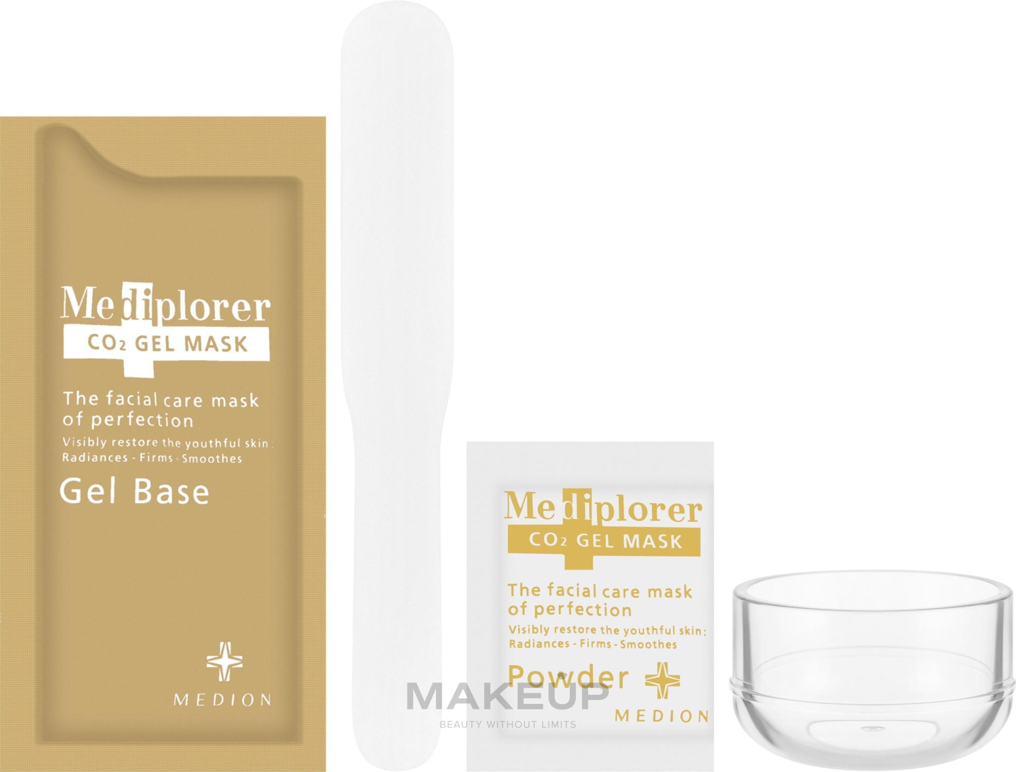 Набор гелевых масок для лица (саше) - Mediplorer CO2 Gel Mask — фото 6шт