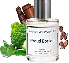 Avenue Des Parfums Proud Boston - Парфюмированная вода — фото N2