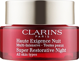 Відновлювальний нічній крем для усіх типів шкіри - Clarins Super Restorative Night Cream All — фото N1