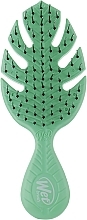 Парфумерія, косметика Міні-щітка для волосся - Wet Brush Go Green Mini Detangler Green