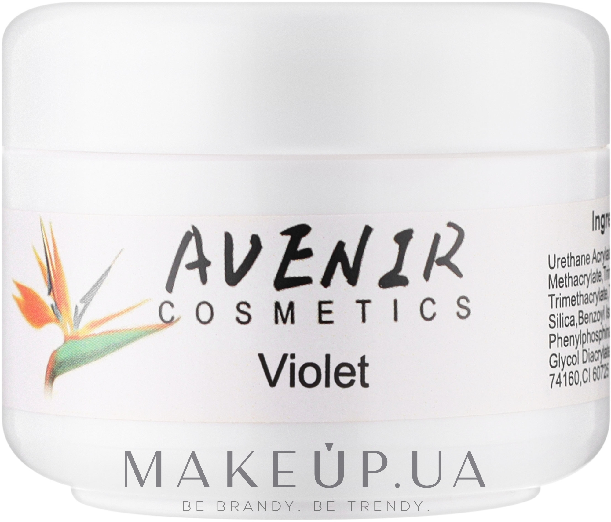 Гель для наращивания - Avenir Cosmetics Violet — фото 15ml