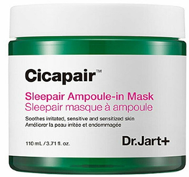 УЦЕНКА Восстанавливающая гель-маска с центеллой азиатской - Dr. Jart+ Cicapair Sleepair Ampoule-in Mask * — фото N1