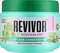 Парфумерія, косметика Бальзам-кондиціонер для волосся з екстрактами берези, кропиви, рису, протеїном і провітаміном B5 - Revivor Betula Hair Balsam-Conditioner