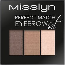 Духи, Парфюмерия, косметика Тени для бровей - Misslyn Eyebrows Perfect Match (тестер)