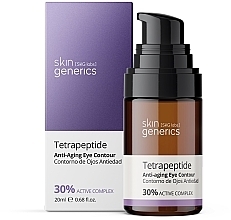 Парфумерія, косметика Антивікова сироватка для очей - Skin Generics Tetrapeptide Anti-Aging Eye Contour Serum