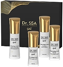 Набор - Dr.Sea Gift Gold Box Rejuvenation & Ultra (d/cr/50ml + n/cr/50ml + ser/30ml + eye/ser/30ml) — фото N1