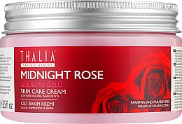 Парфумерія, косметика Крем нормалізувальний з трояндою для обличчя та тіла  - Thalia Midnight Rose Skin Care Cream
