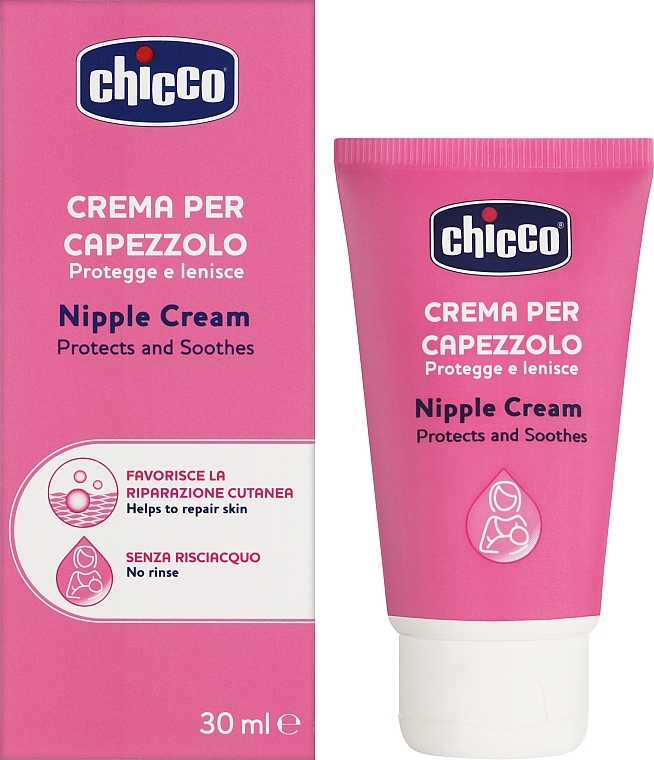 Крем для грудей і шкіри навколо сосків - Chicco Protective Nipple Cream — фото N2