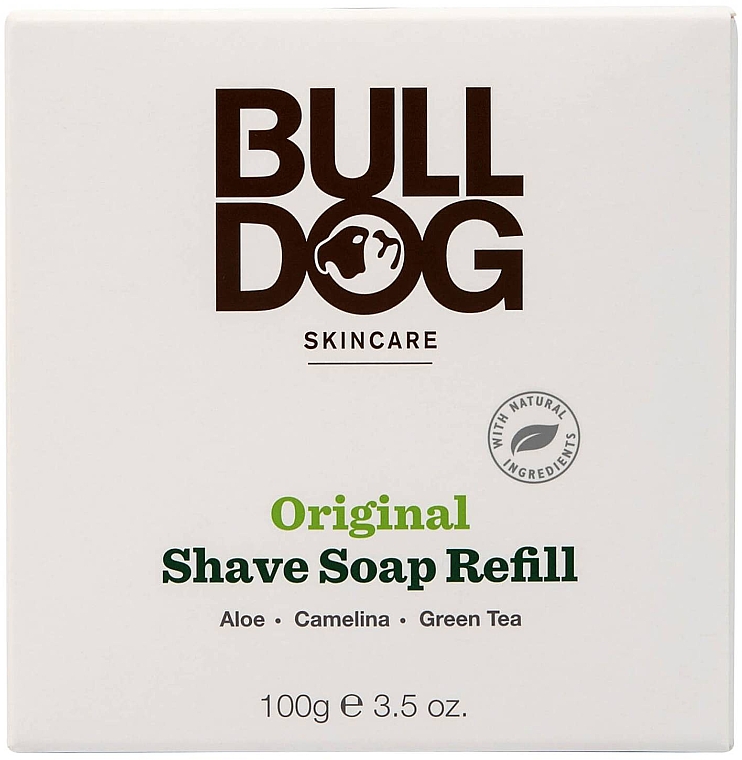 Мыло для бритья - Bulldog Skincare Original Shave Soap Refill (сменный блок) — фото N1