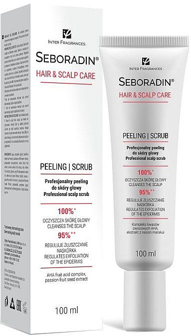 Профессиональный скраб для кожи головы - Seboradin Professional Scalp Scrub — фото N1
