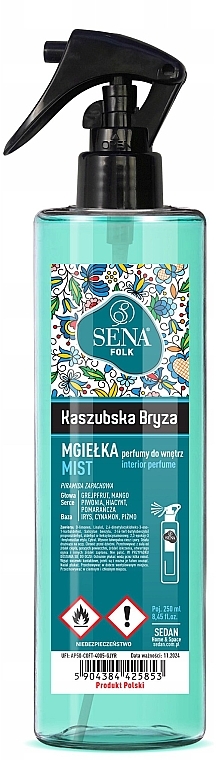 Інтер'єрні парфуми "Кашубський бриз" - Sena Folk Mist Interior Parfume Kashubian Breeze — фото N1