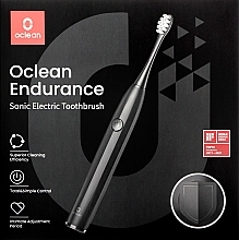 Электрическая зубная щетка Oclean Endurance Black, настенное крепление - Oclean Endurance Electric Toothbrush Black — фото N2