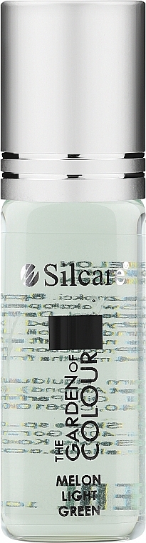 Масло для ногтей и кутикулы - Silcare The Garden of Colour Cuticle Oil Roll On Melon Light Green — фото N1