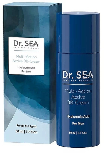 Многофункциональный активный BB-крем для мужчин - Dr. Sea Multi-Action Active BB-Cream For Men — фото N1