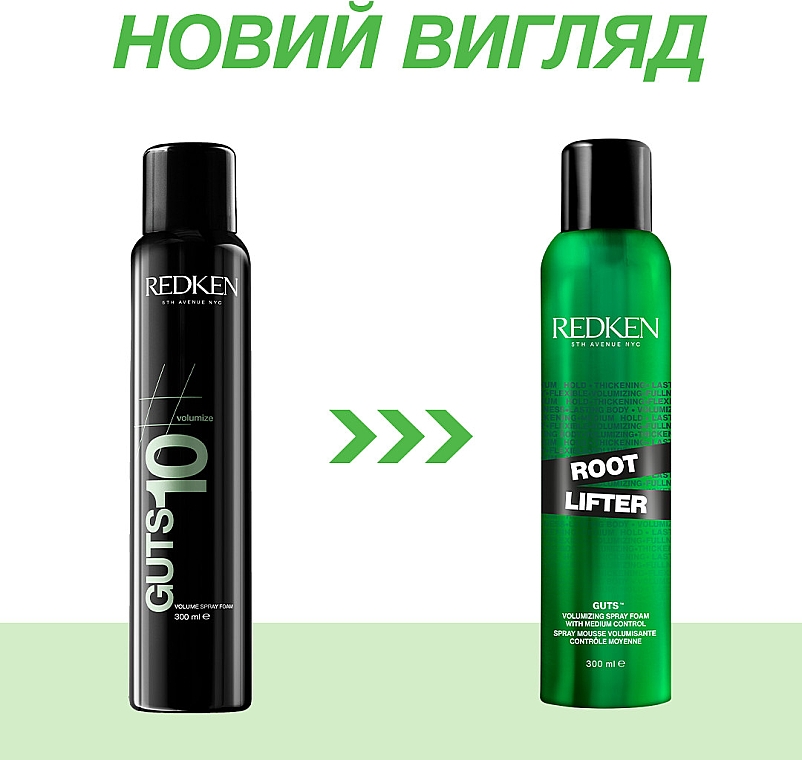 Спрей-мус середньої фіксації для надання об'єму волоссю - Redken Root Lifter Spray Foam — фото N4