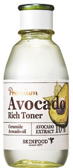 Тонер з олією авокадо  - Skinfood Premium Avocado Rich Toner — фото N4
