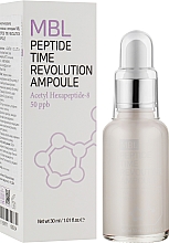 Ампула-сыворотка антивозрастная с пептидами для лица - MBL Peptide Time Revolution Ampoule  — фото N2