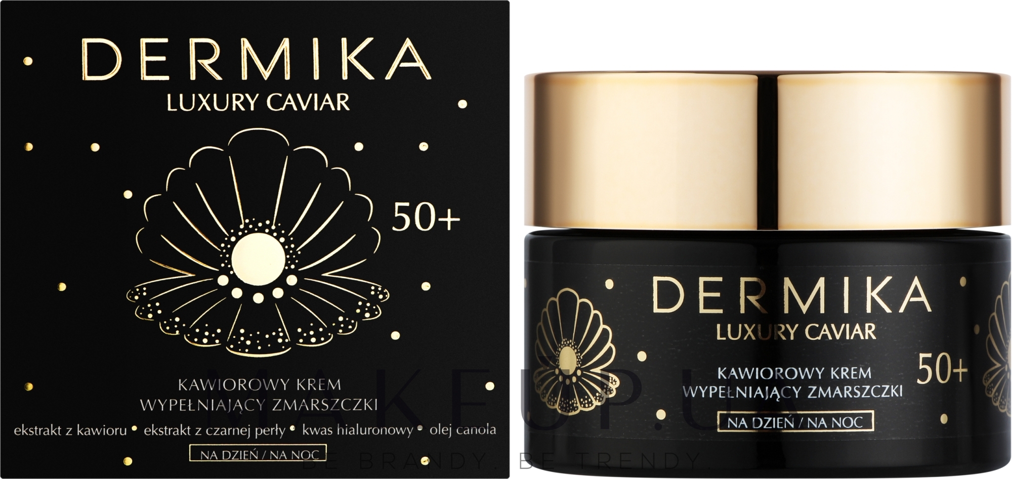 Крем-наповнювач проти зморщок - Dermika Luxury Caviar Cream Filling Wrinkles 50+ — фото 50ml