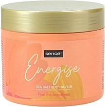 Парфумерія, косметика Скраб із морською сіллю "Energize" - Sence Energize Sea Salt Body Scrub